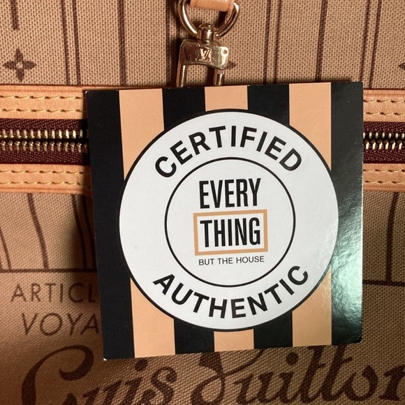 Louis Vuitton Neverfull GM Monogram Canvas & Vachetta Leather - Picture 14 of 17